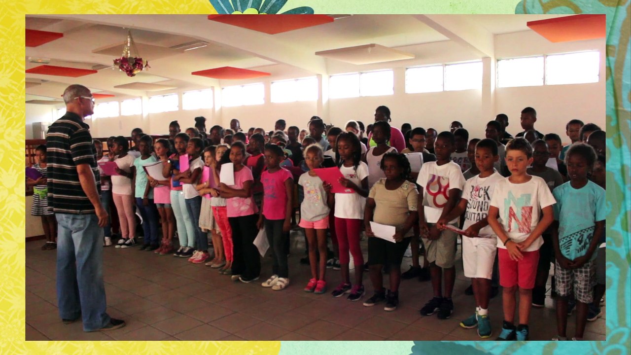 [Ecole en choeur] Académie de Guadeloupe - Ecole Sylviane BLANCARD-JOVIEN de Saint-Claude