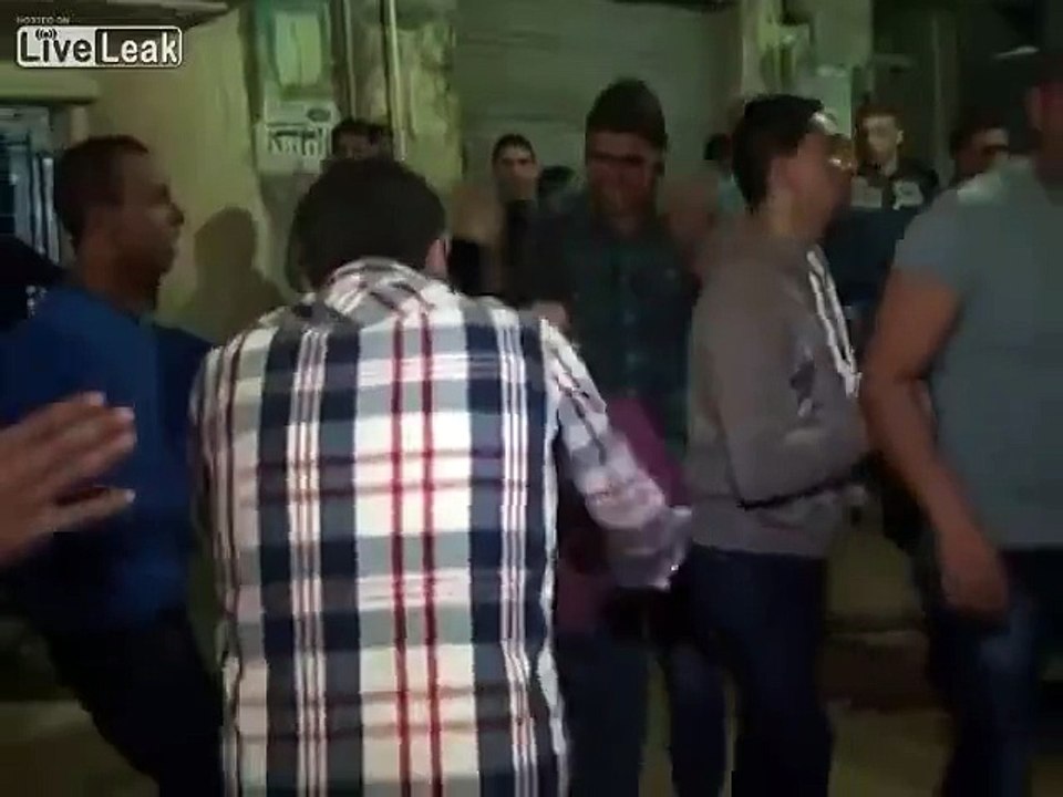 LiveLeak - Firing weapons during wedding celebration goes wrong