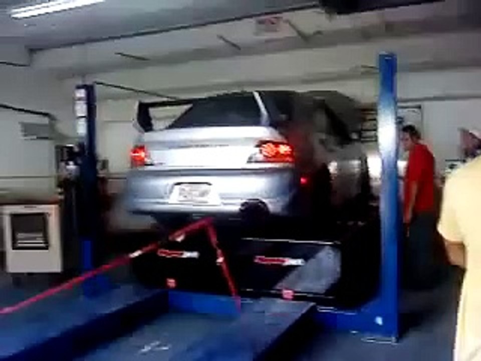 FAIL - EVO plummets and falls off dyno