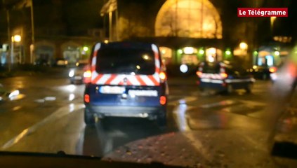 Saint-Brieuc. Le Psig en opération à Balzac