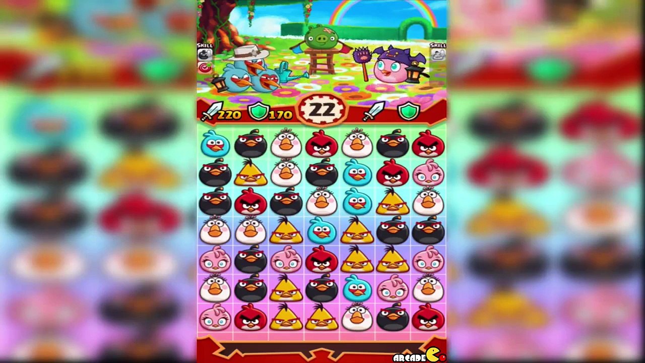 Angry Birds Fight! - Battle With Stella Flower Island Gameplay Part 51