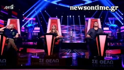 newsontime.gr - The Voice 2 «Blind Auditions»  22-03-2015 A΄ Μέρος