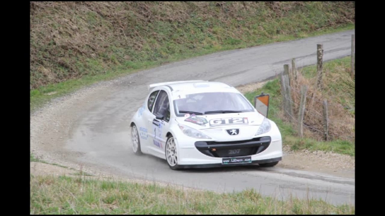 camera embarqué rallye de marcillac 2015 207 S2000