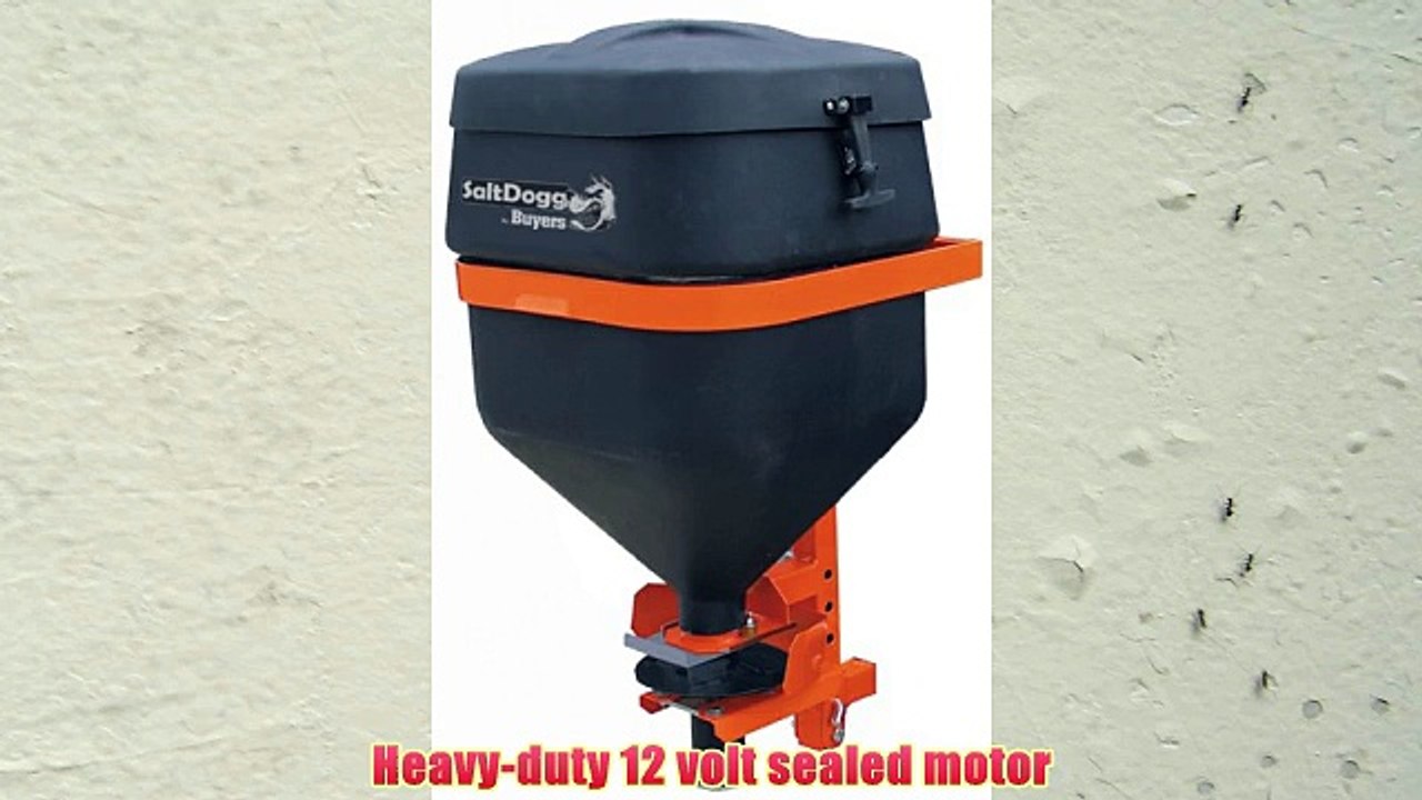 Buyers SaltDogg TGSUV1B 4.4 Cubic Foot/331-Pound Capacity Rugged Thermoplastic Hitch Mount