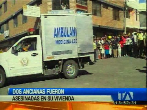 Dos ancianas fueron asesinadas en su propia casa
