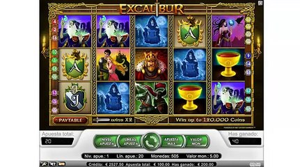 Online Casino Oyunları - Excalibur Slot
