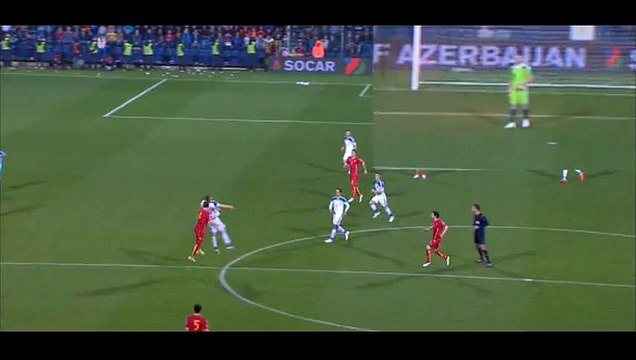 Montenegro v Russia suspended after goalkeeper Igor Akinfeev hit by flare