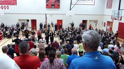 Star Spangled Banner Cymbal Fail -- 2013.05.18 EJH Red & White Concert
