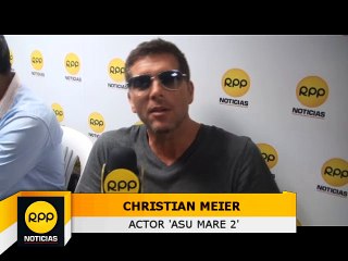 Christian Meier: 'Carlos Alcántara me inspiró a ser actor'