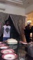 Mika Singh Jawed Bashir & Mika Singh at Abrar-ul-Haq Home
