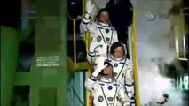 [ISS] Expedition 43 Travel to Launch Pad & Board Soyuz TMA-16M