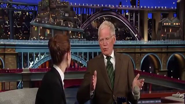 Emma Watson Interview - Late Night With David Letterman - 25th March, 2014