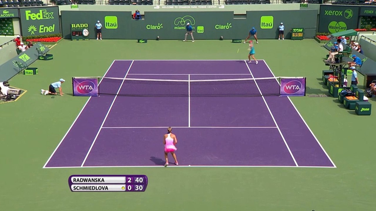 Miami: nummer 97 schockt sharapova