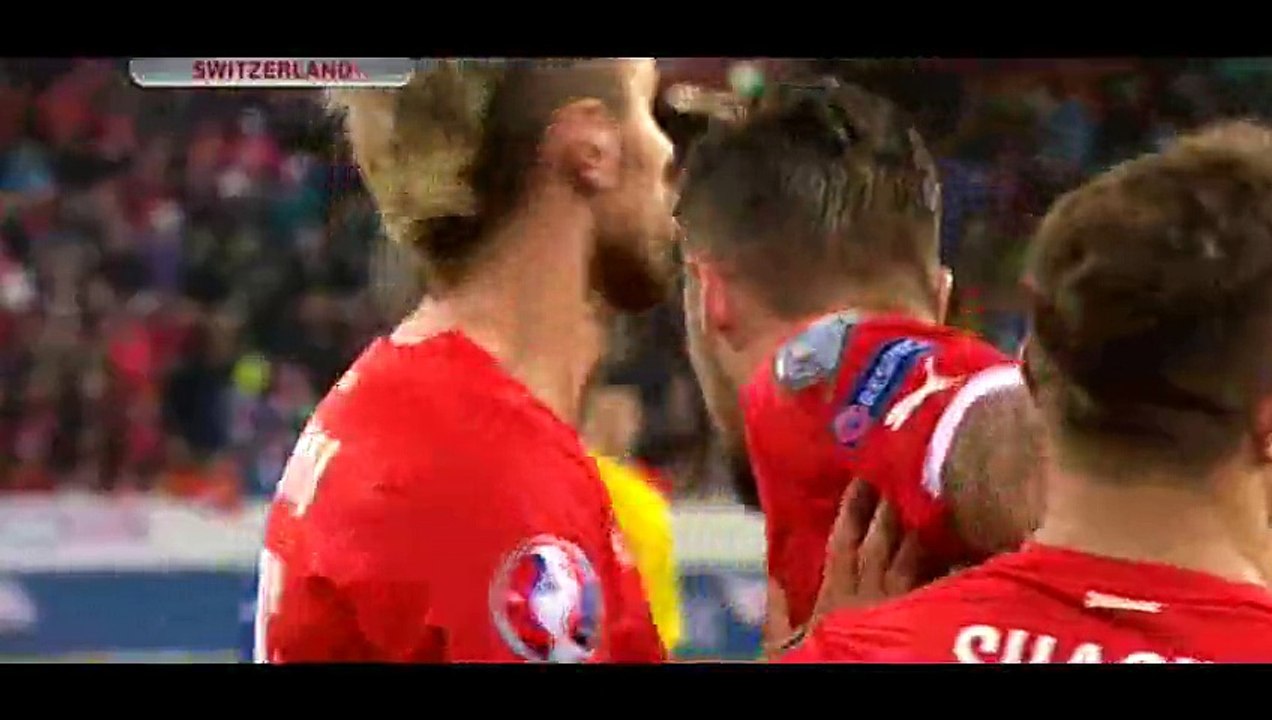 Goal Seferovic - Switzerland 3-0 Estonia - 27-03-2015