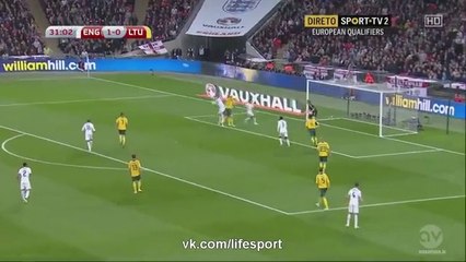 England 4 - 0 Lithuania Extended Highlights 27/03/2015 - UEFA Euro Qualification