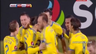 __Moldova 0 - 2 Sweden [Euro Qualifiers] HighlightS__