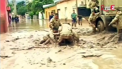 Chili : la région d'Atacama sous les eaux