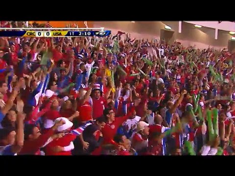 Gol: Costa Rica 1 - Estados Unidos 0