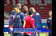 Panamá realizó reconocimiento de la cancha previo al encuentro ante Costa Rica