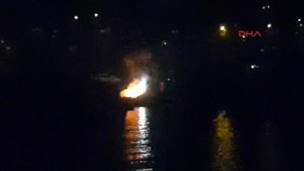 Zonguldak Balıkçı Barakalarında Yangın Paniği