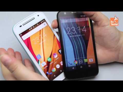 Moto E 2º geração x Moto G 2013 XT1033 Motorola Smartphone - Vídeo Comparativo EuTestei Brasil