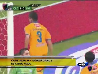 Cruz Azul 0 - Tigres 1
