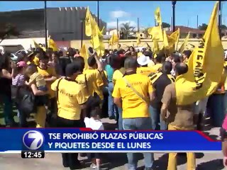 TSE recuerda que candidatos no pueden realizar eventos que afecten el libre tránsito