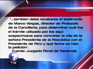 Juzgado ordena secuestro de computadoras y documentos de Irene Pacheco y Francisco Chacón