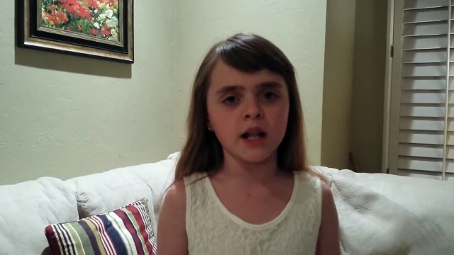 Küçük Kızdan Muhteşem Ses Muhteşem Performans