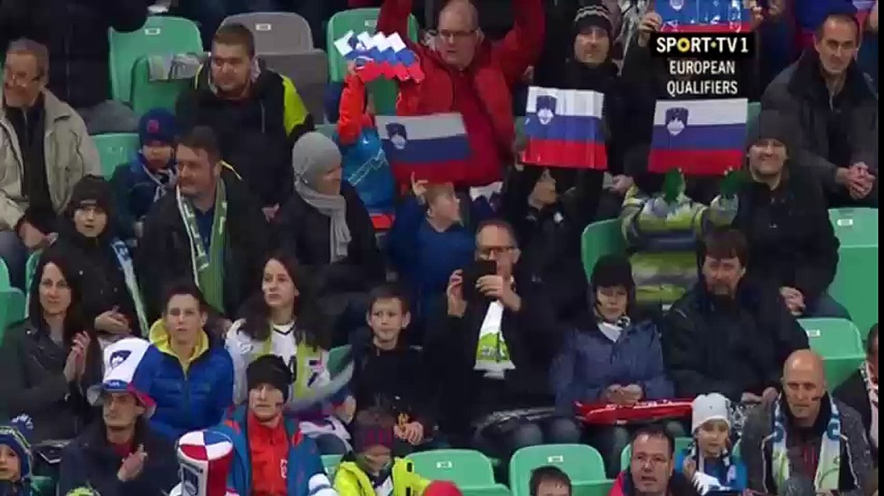 Slovenia 6 vs 0 San Marino ~ Euro 2016 Qualification ~ 27.03.2015 ~ All Goals & Highlights