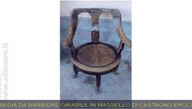 TARANTO, GINOSA   SEDIA ANTICA  BARBIERE [29] EURO 300