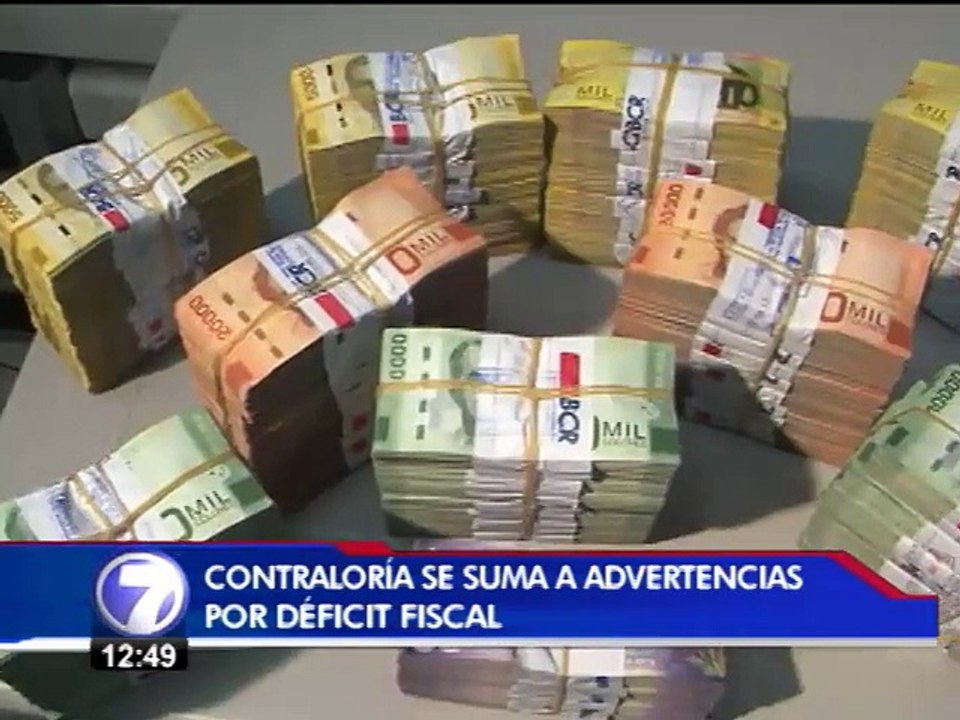 Contraloría advierte por ola de efectos nocivos del déficit fiscal