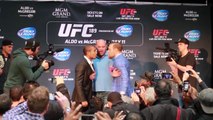 Conor McGregor, Jose Aldo face off in Toronto on UFC 189 press tour