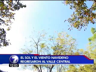 Sol y vientos navideños permanecerán sobre el país al menos cuatro días más