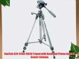 SunPak 620-070D 7001D Tripod with Rack and Pinion Geared Center Column