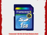 Transcend 1 GB 80x SD Flash Memory Card