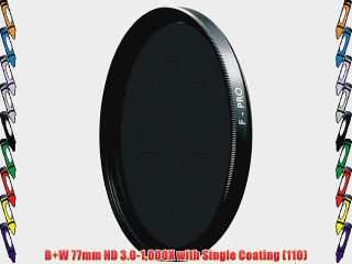B W 77mm ND 3.0-1000X with Single Coating (110)