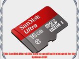 Professional Ultra SanDisk 16GB MicroSDHC LG Optimus L90 card is custom formatted for high