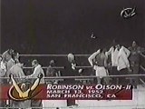Sugar Ray Robinson vs Carl Bobo Olson II  1952-03-13