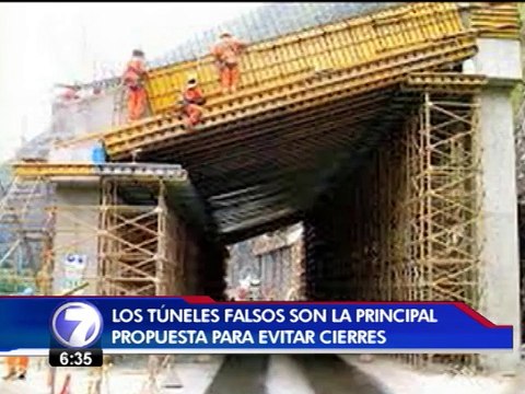 Túneles son principal propuesta para evitar cierres en ruta 32