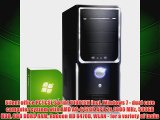 Silent office PC CSL Sprint U10012H incl Windows 7 dual core computer system with AMD A66420K APU 2x 4000 MHz 500GB HDD