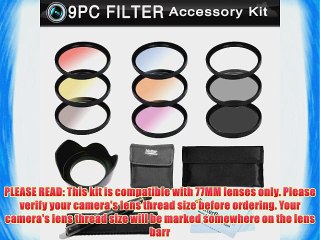 Download Video: 9pc. Filter Kit For Nikon Df D7100 D7000 D5200 D5300 D5100 D3200 D800 D700 D600 D610 D300S