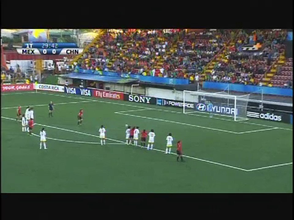 Gol Mexico 1 - China 0