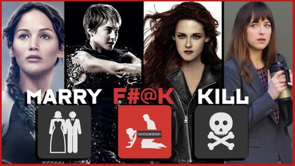 Marry, F#@k, Kill? YA Movie Heroines! w/ Steve Zaragoza & Tessa Netting!