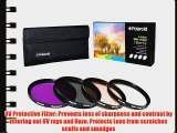 Polaroid Optics 49mm 4 Piece Filter Set (UV CPL FLD WARMING)