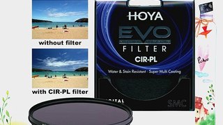Hoya 72mm EVO SMC Circular Polarizer Super Multi-Coated Slim Frame Glass Filter Water