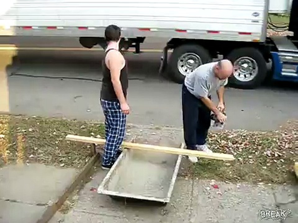 Funny Construction Accident