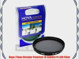 Hoya 77mm Circular Polarizer (G SERIES) PL CIR Filter