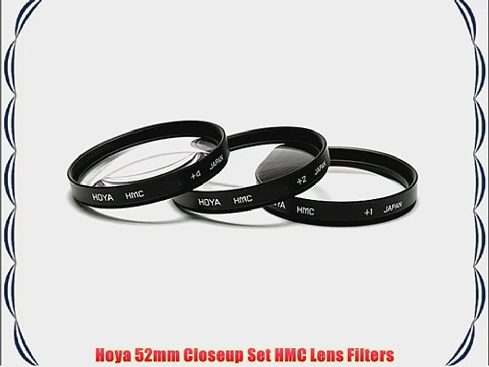 Hoya 52mm Closeup Set HMC Lens Filters