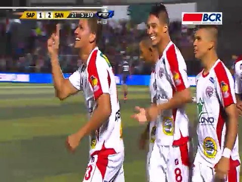 Gol: Saprissa 1 - 2 Santos